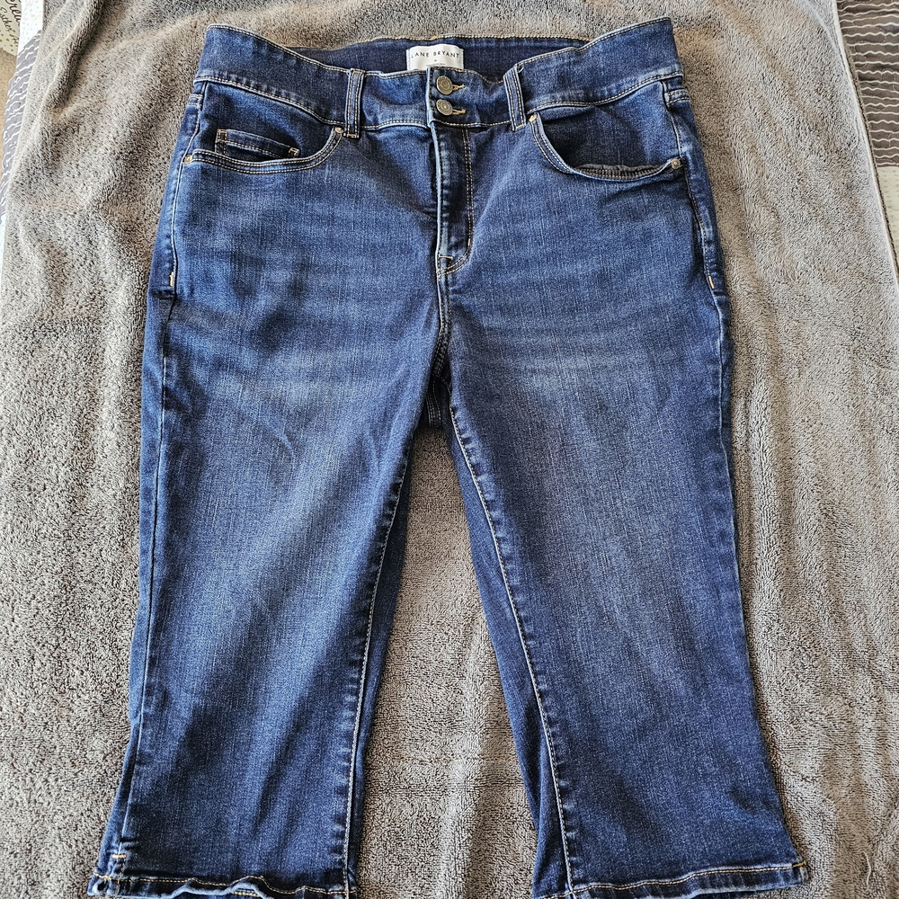 Lane Bryant Dark Tighter Tummy Pedal Pusher